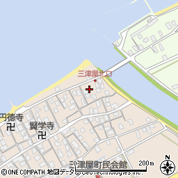 滋賀県彦根市三津屋町1181周辺の地図