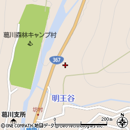滋賀県大津市葛川坊村町161周辺の地図