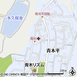 静岡県富士宮市青木平246周辺の地図