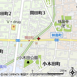 関田第２公民館周辺の地図