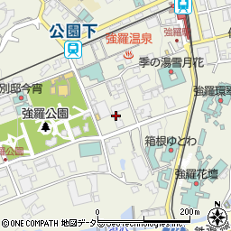 神奈川県足柄下郡箱根町強羅1300-51周辺の地図