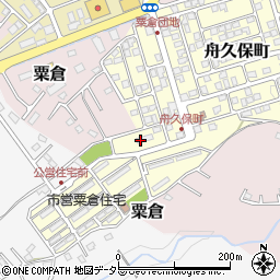 静岡県富士宮市舟久保町25周辺の地図
