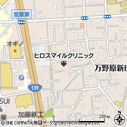 静岡県富士宮市万野原新田3923-2周辺の地図