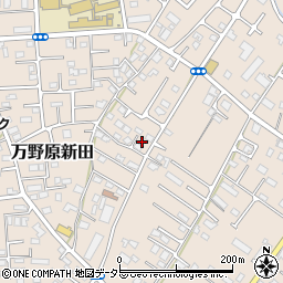 静岡県富士宮市万野原新田3268周辺の地図