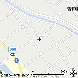 兵庫県丹波市青垣町沢野180周辺の地図