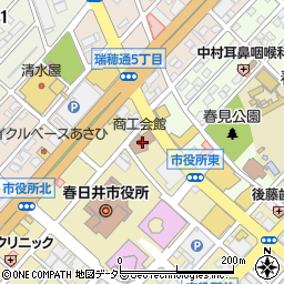 商工会館周辺の地図