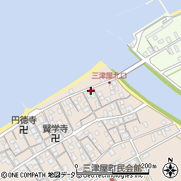 滋賀県彦根市三津屋町1186周辺の地図