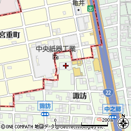 ネッツトヨタ名古屋　北名古屋総合センター周辺の地図