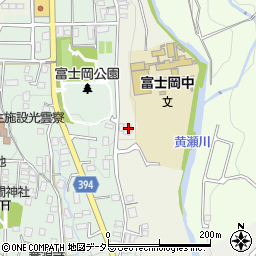 静岡県御殿場市中山807周辺の地図