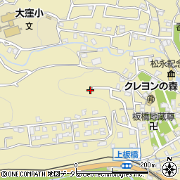神奈川県小田原市板橋518-89周辺の地図