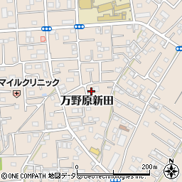 静岡県富士宮市万野原新田3970周辺の地図