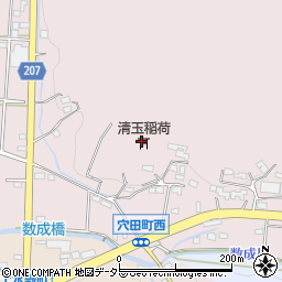 愛知県瀬戸市穴田町504周辺の地図