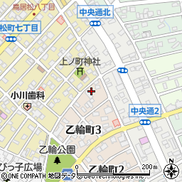 愛知県春日井市乙輪町3丁目35周辺の地図