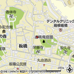 神奈川県小田原市板橋841-10周辺の地図