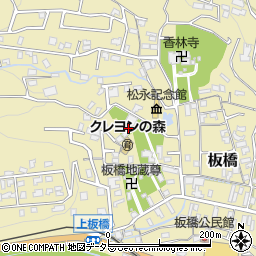 神奈川県小田原市板橋544周辺の地図