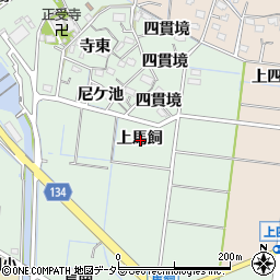 愛知県稲沢市祖父江町馬飼上馬飼周辺の地図