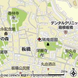 神奈川県小田原市板橋841周辺の地図