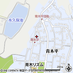 静岡県富士宮市青木平262周辺の地図