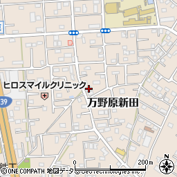 静岡県富士宮市万野原新田3973-2周辺の地図
