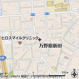 静岡県富士宮市万野原新田3973周辺の地図