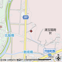 愛知県瀬戸市穴田町421周辺の地図