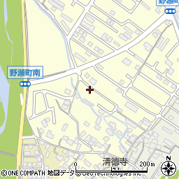 滋賀県彦根市野瀬町656-1周辺の地図