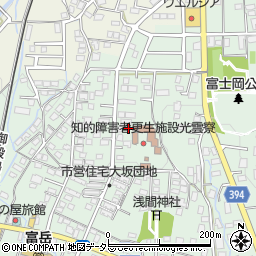 静岡県御殿場市大坂269周辺の地図