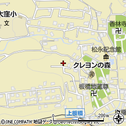 神奈川県小田原市板橋518-82周辺の地図