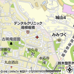 神奈川県小田原市板橋730-58周辺の地図