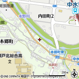 愛知県瀬戸市本郷町506周辺の地図