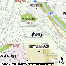 愛知県瀬戸市本郷町914周辺の地図