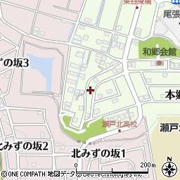 愛知県瀬戸市本郷町1009周辺の地図