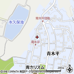 静岡県富士宮市青木平243周辺の地図