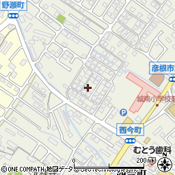 滋賀県彦根市西今町720-49周辺の地図