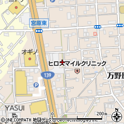 静岡県富士宮市万野原新田3748-4周辺の地図
