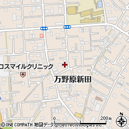 静岡県富士宮市万野原新田3974周辺の地図