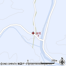 岡山県津山市加茂町倉見476周辺の地図