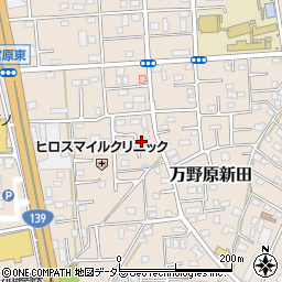 静岡県富士宮市万野原新田3920周辺の地図