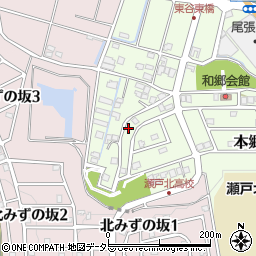 愛知県瀬戸市本郷町1010周辺の地図