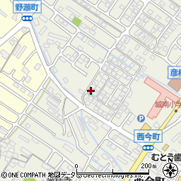 滋賀県彦根市西今町720-60周辺の地図