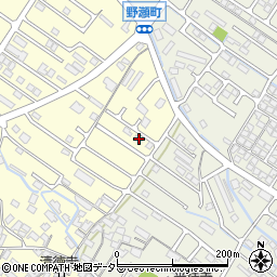 滋賀県彦根市野瀬町14-17周辺の地図