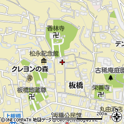 神奈川県小田原市板橋933周辺の地図