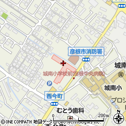滋賀県彦根市西今町418周辺の地図