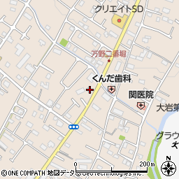 静岡県富士宮市万野原新田3165周辺の地図