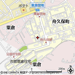 静岡県富士宮市舟久保町22周辺の地図