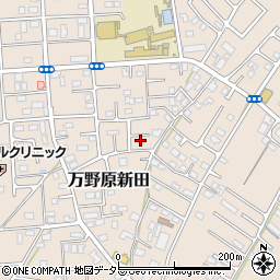 静岡県富士宮市万野原新田3976周辺の地図