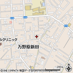 静岡県富士宮市万野原新田3976周辺の地図