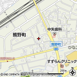 愛知県春日井市熊野町2029-2周辺の地図