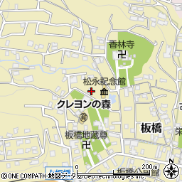 神奈川県小田原市板橋517周辺の地図
