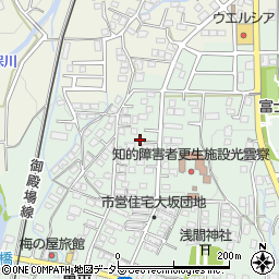 静岡県御殿場市大坂273-18周辺の地図